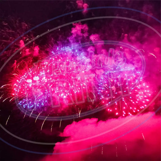 Real Fireworks 003 Printed Pattern Vinyl