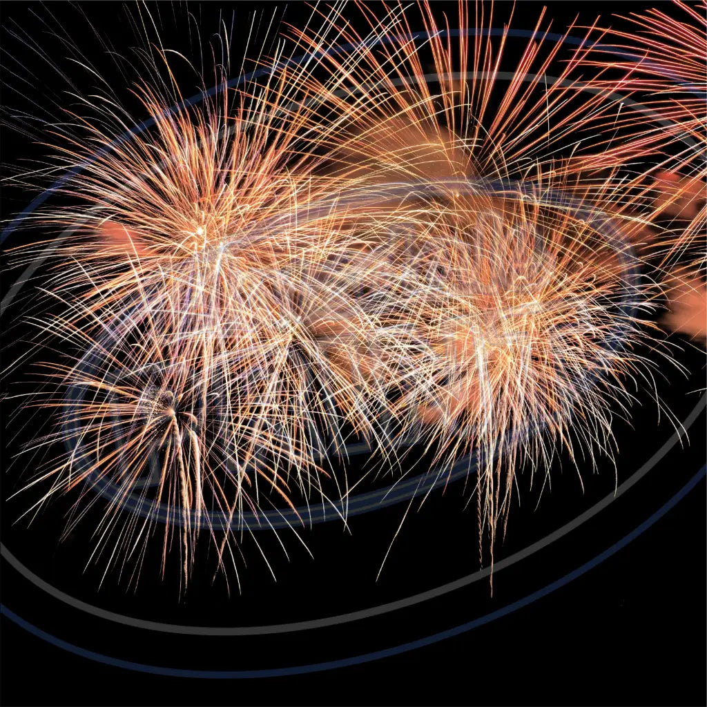 Real Fireworks 004 Printed Pattern Vinyl