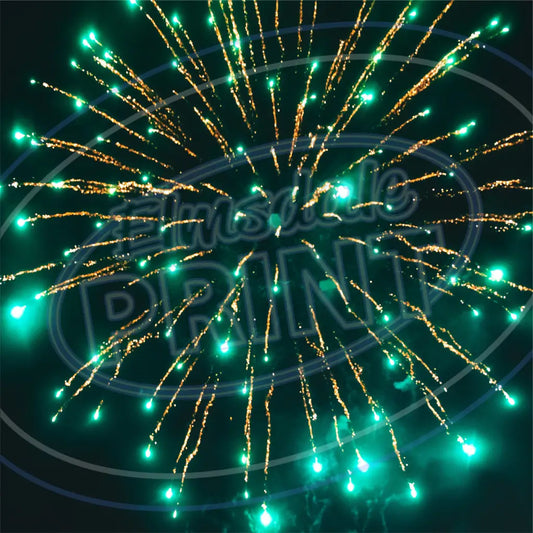 Real Fireworks 010 Printed Pattern Vinyl