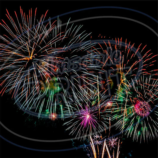Real Fireworks 015 Printed Pattern Vinyl