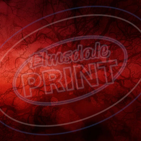Red Goth Forest 005 Printed Pattern Vinyl