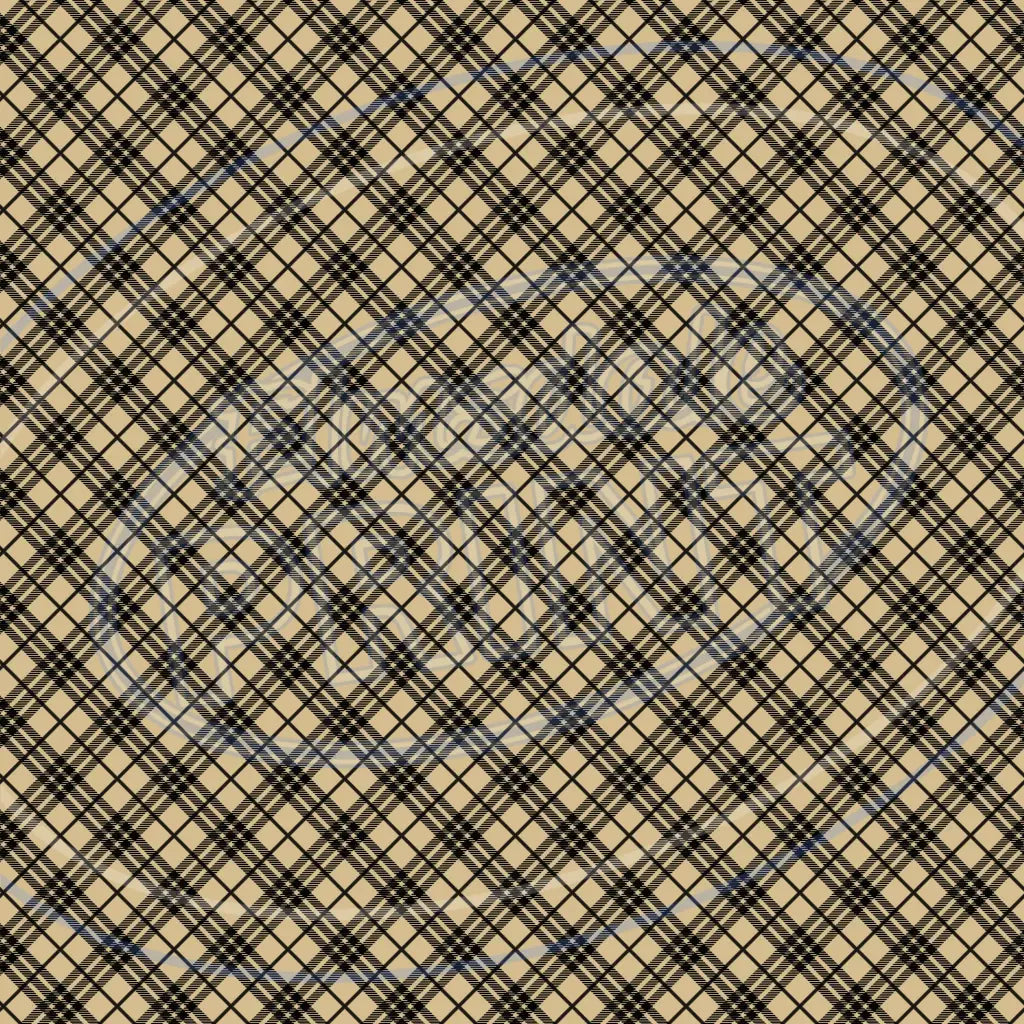 Red & Tan Plaid 013 Printed Pattern Vinyl