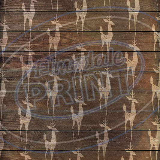 Rustic Lumberjack 001 Printed Pattern Vinyl