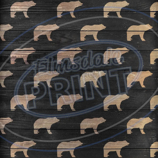 Rustic Lumberjack 003 Printed Pattern Vinyl