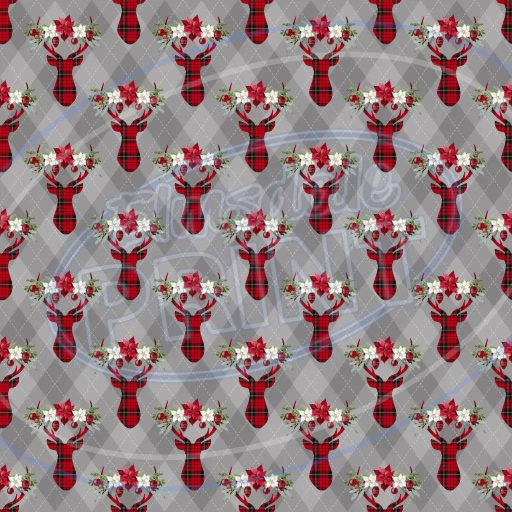 Rustic Red 008 Printed Pattern Vinyl