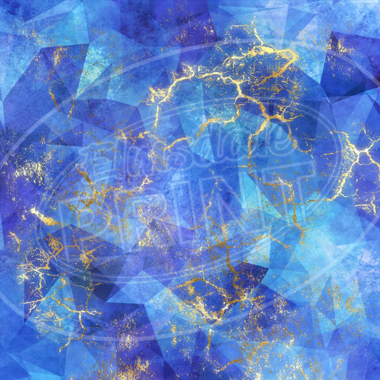 Sapphire Gold 018 Printed Pattern Vinyl