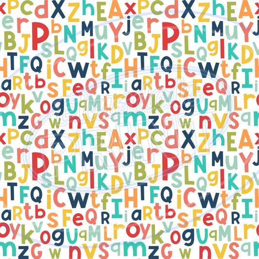 School Days 002 Printed Pattern Vinyl