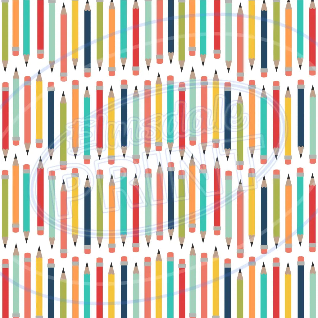 School Days 007 Printed Pattern Vinyl