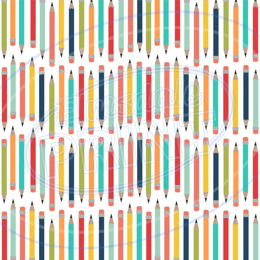 School Days 007 Printed Pattern Vinyl