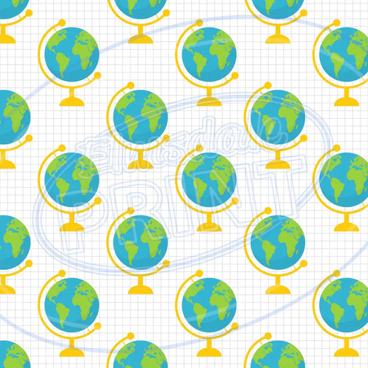 School Supplies 004 Printed Pattern Vinyl