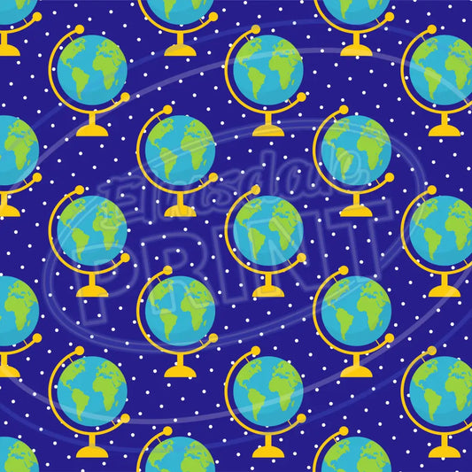 School Supplies 012 Printed Pattern Vinyl