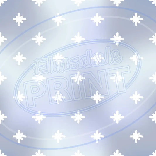 Snowflake Shimmer 003 Printed Pattern Vinyl