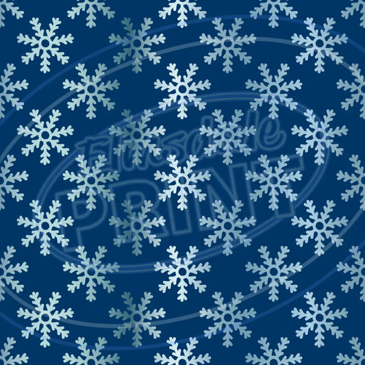 Snowflake Shimmer 004 Printed Pattern Vinyl