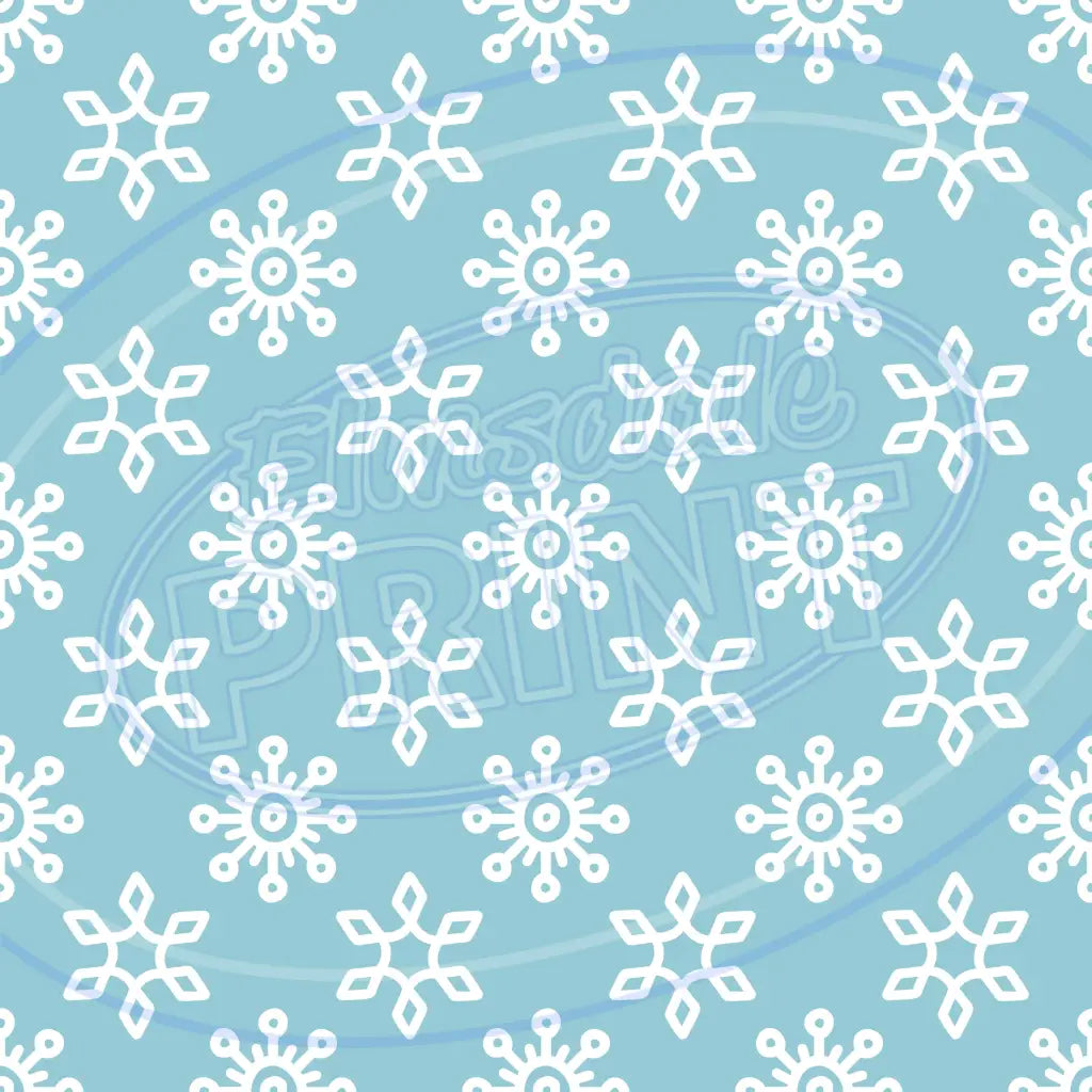 Snowflake Shimmer 008 Printed Pattern Vinyl