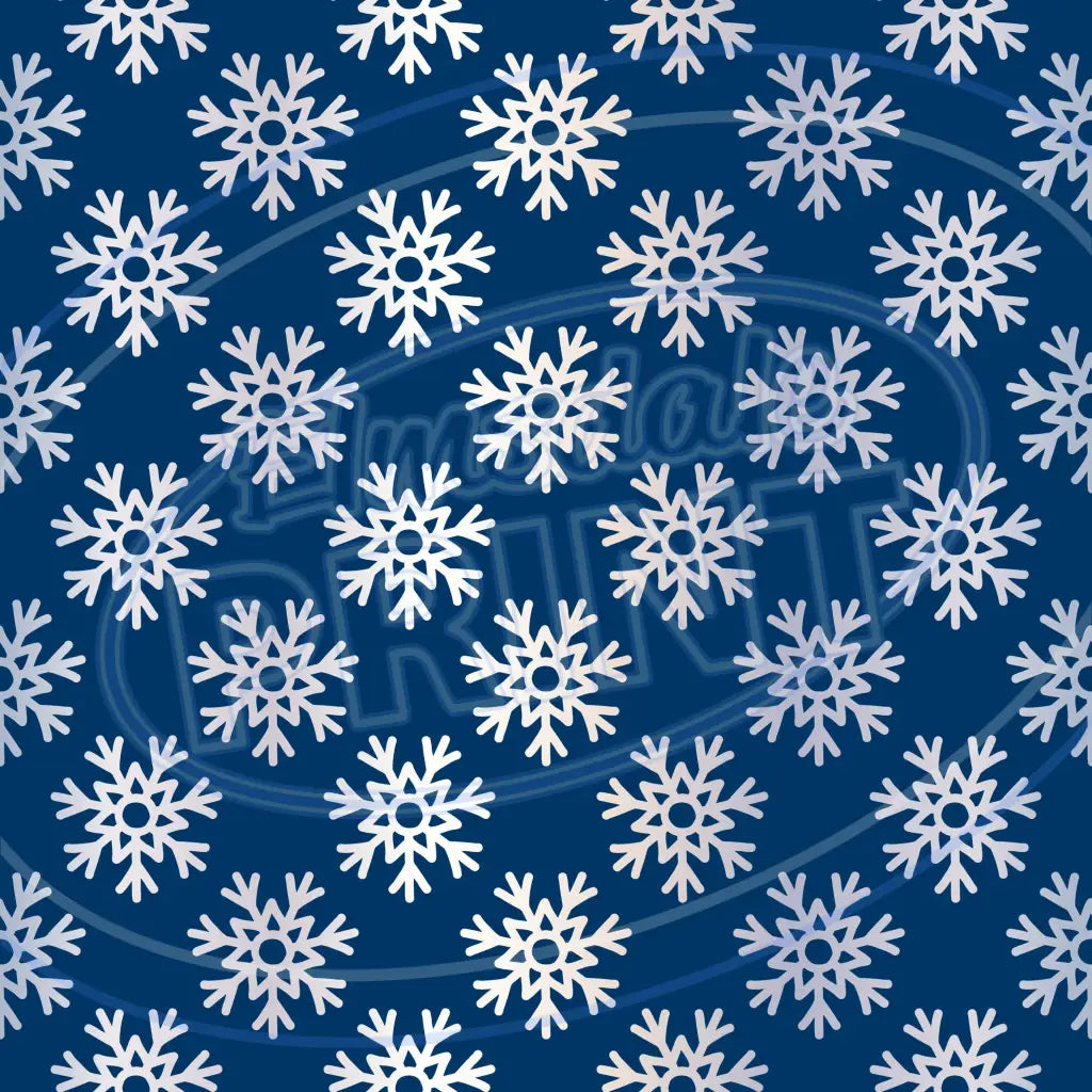 Snowflake Shimmer 010 Printed Pattern Vinyl