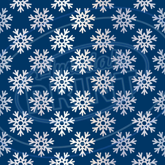Snowflake Shimmer 010 Printed Pattern Vinyl