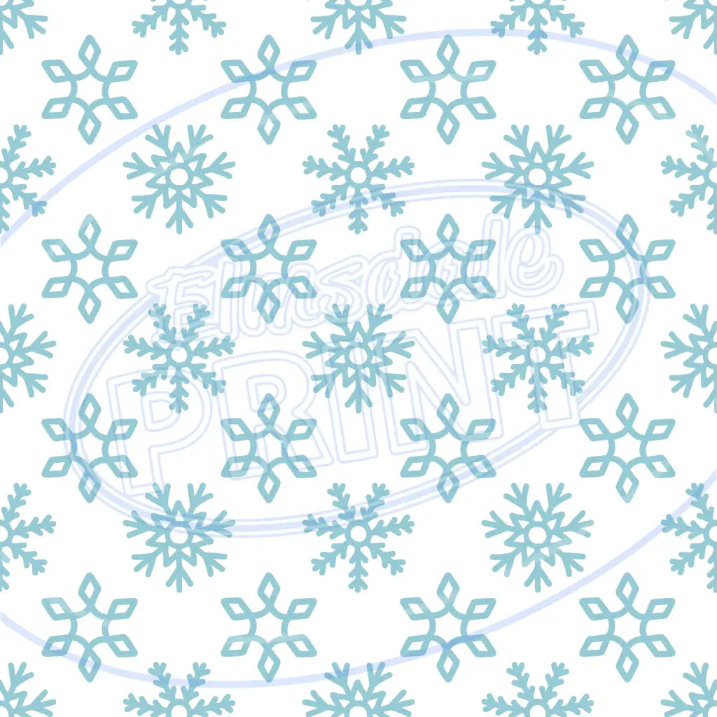 Snowflake Shimmer 013 Printed Pattern Vinyl