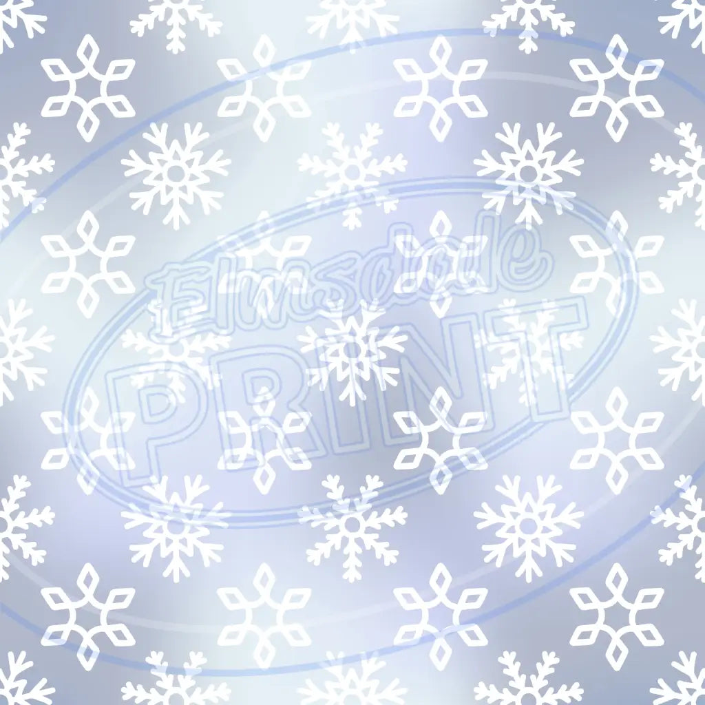 Snowflake Shimmer 014 Printed Pattern Vinyl