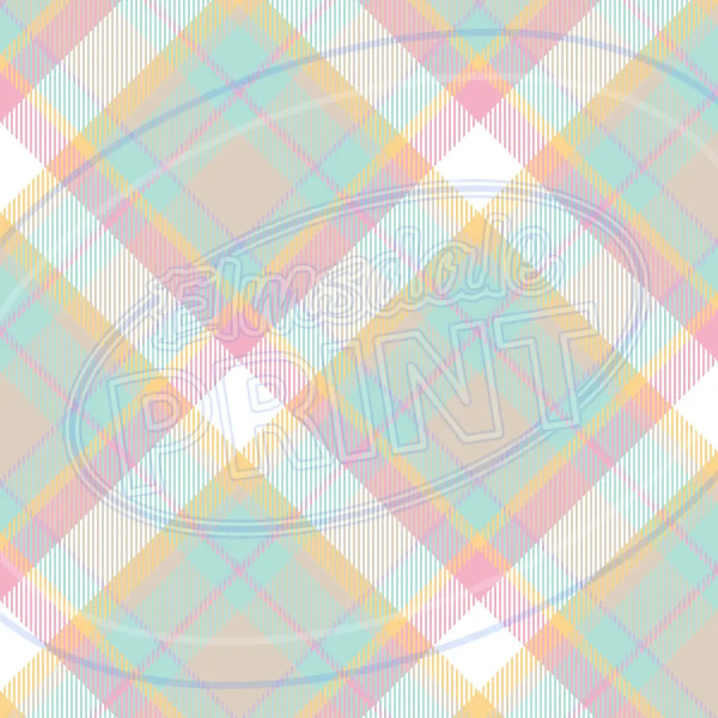 Spring Plaid 002 Printed Pattern Vinyl