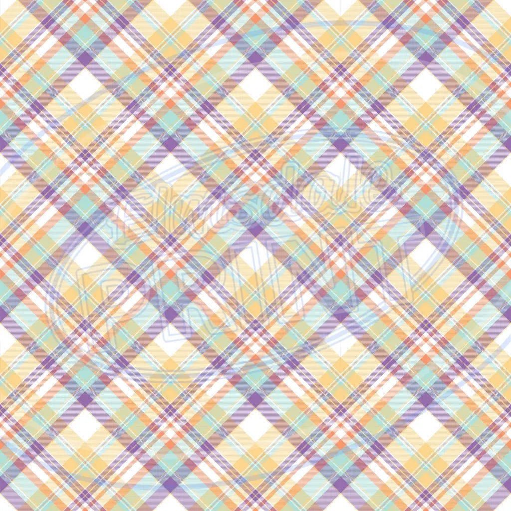 Spring Plaid 004 Printed Pattern Vinyl