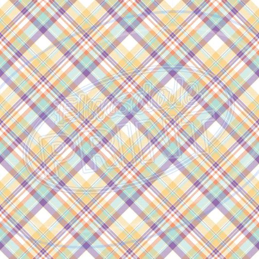 Spring Plaid 004 Printed Pattern Vinyl