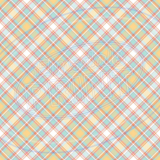 Spring Plaid 007 Printed Pattern Vinyl