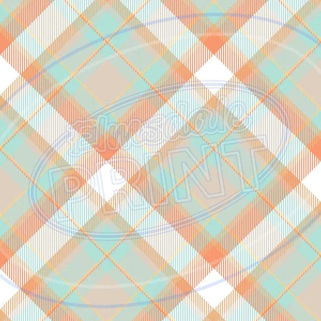 Spring Plaid 009 Printed Pattern Vinyl