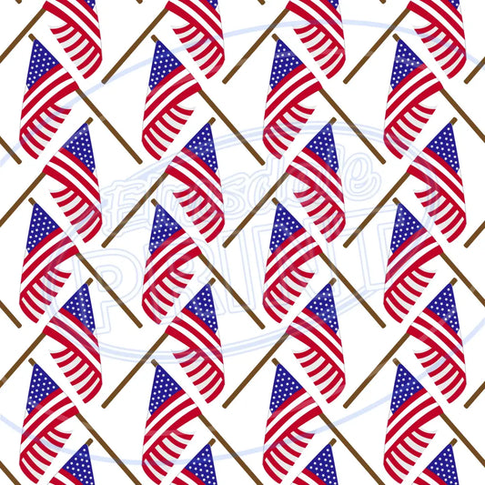 Stars & Stripes 010 Printed Pattern Vinyl