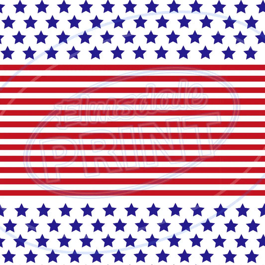 Stars & Stripes 015 Printed Pattern Vinyl