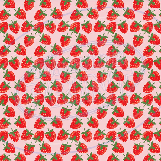 Strawberry Picnic 002 Printed Pattern Vinyl