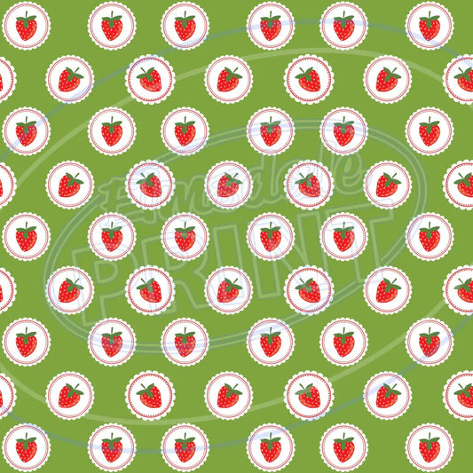 Strawberry Picnic 003 Printed Pattern Vinyl