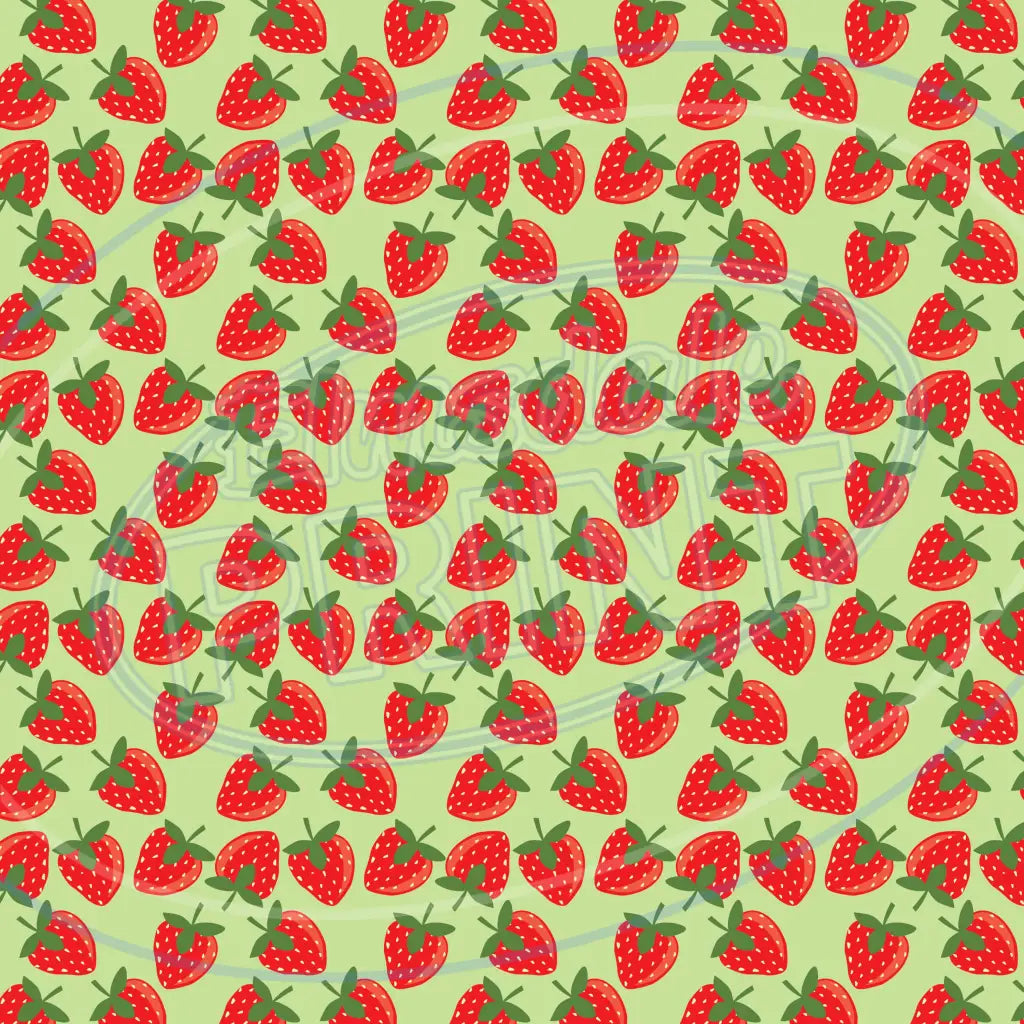 Strawberry Picnic 004 Printed Pattern Vinyl