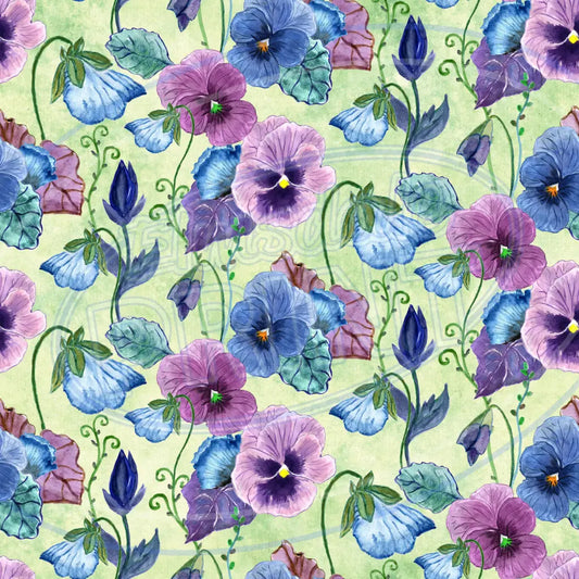Summer Garden 010 Printed Pattern Vinyl