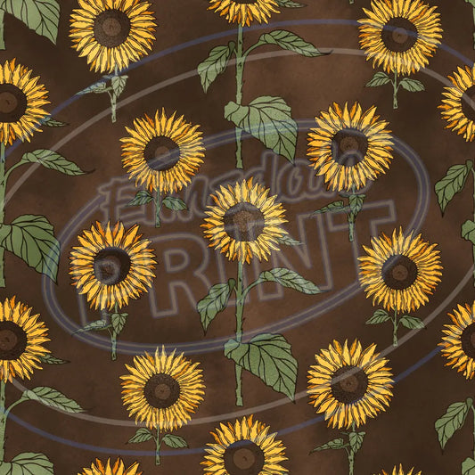 Sunflower Beauty 001 Printed Pattern Vinyl