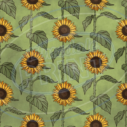 Sunflower Beauty 004 Printed Pattern Vinyl
