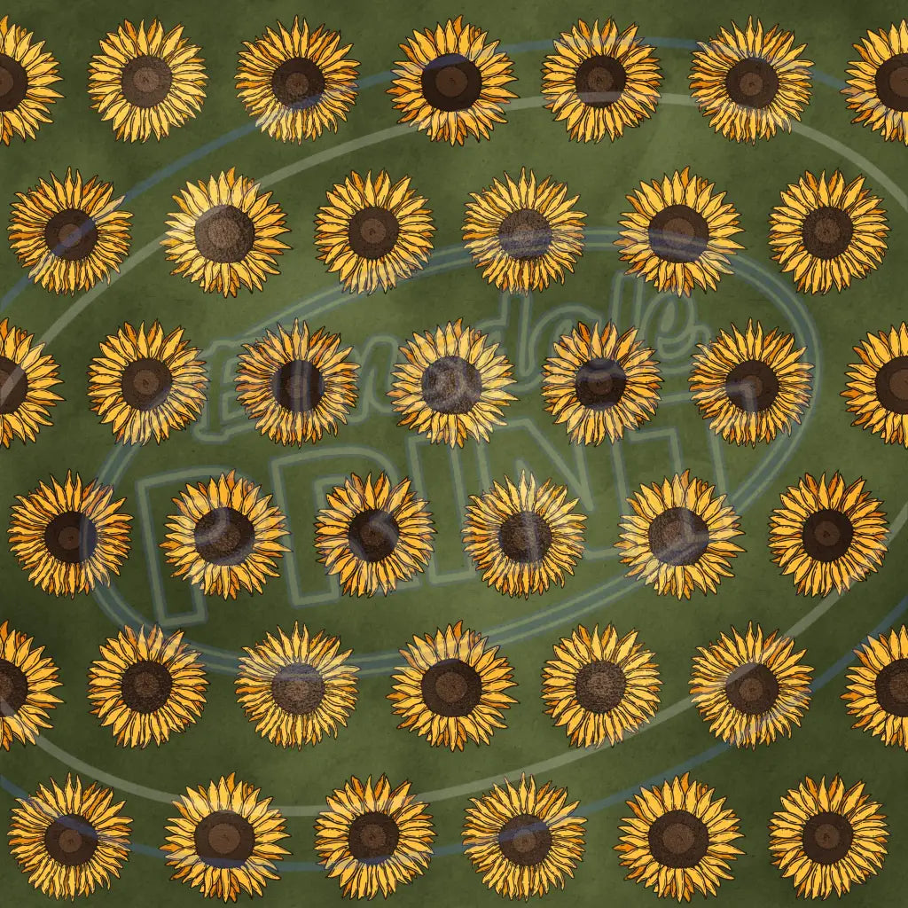 Sunflower Beauty 016 Printed Pattern Vinyl