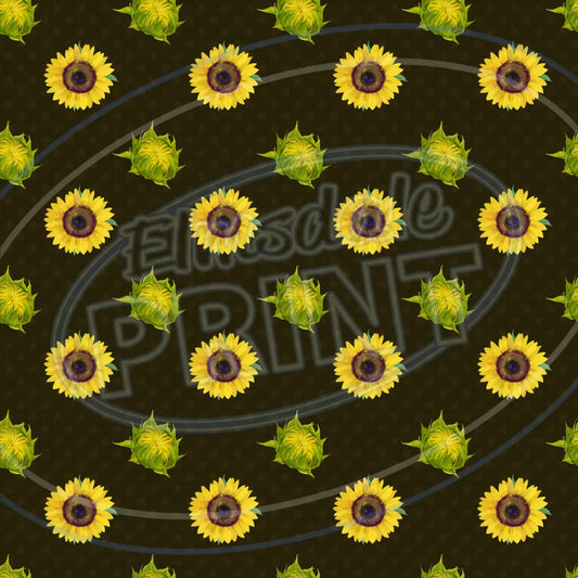 Sunny Sunflower 007 Printed Pattern Vinyl