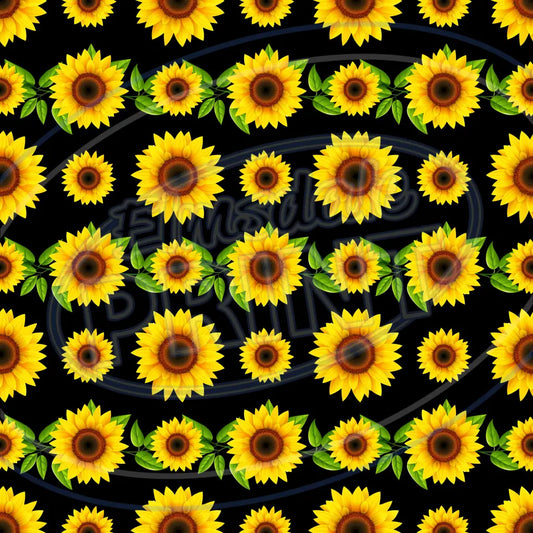 Sunny Sunflower 012 Printed Pattern Vinyl