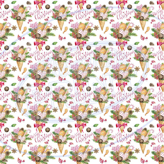 Christmas Sweets 005 Printed Pattern Vinyl