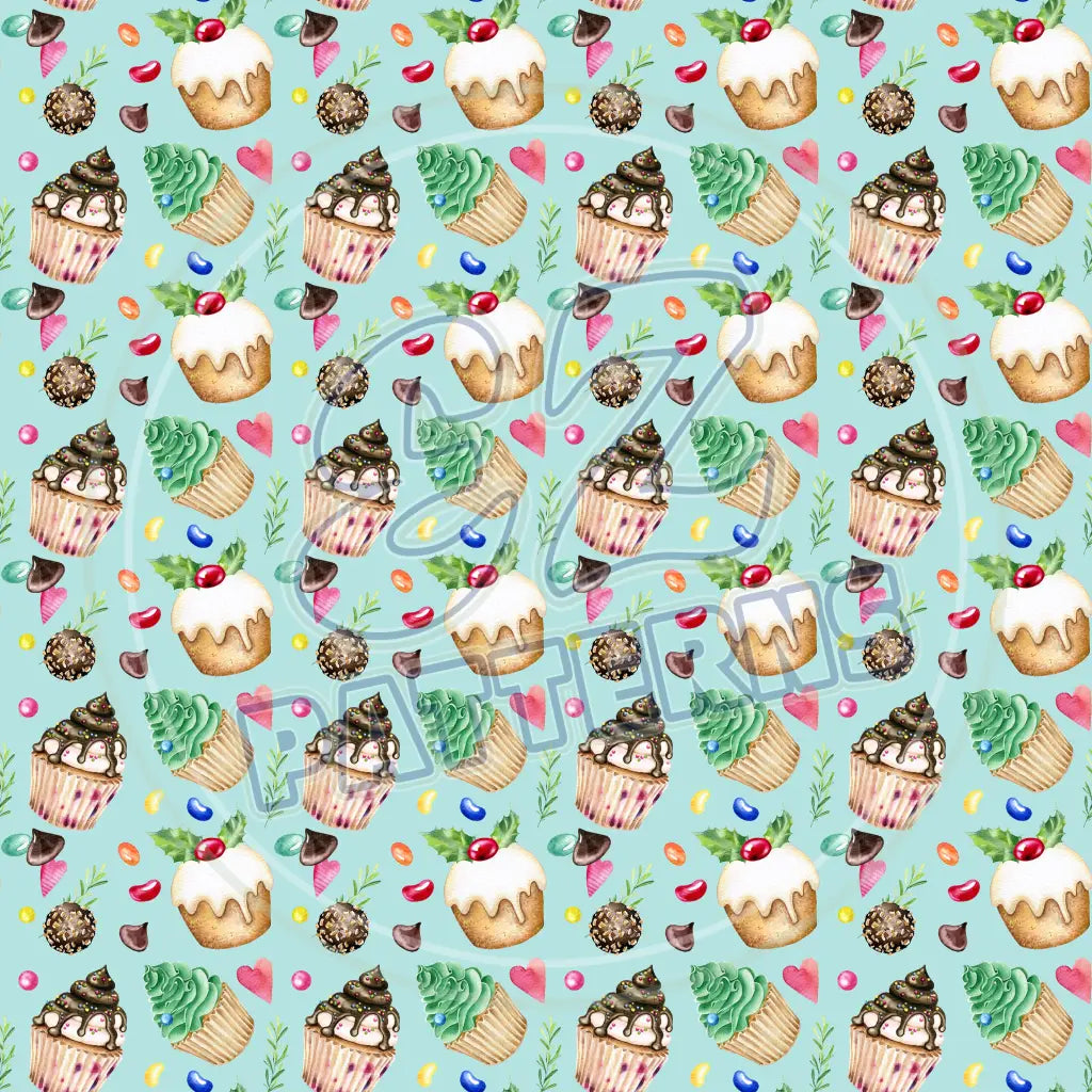 Christmas Sweets 007 Printed Pattern Vinyl