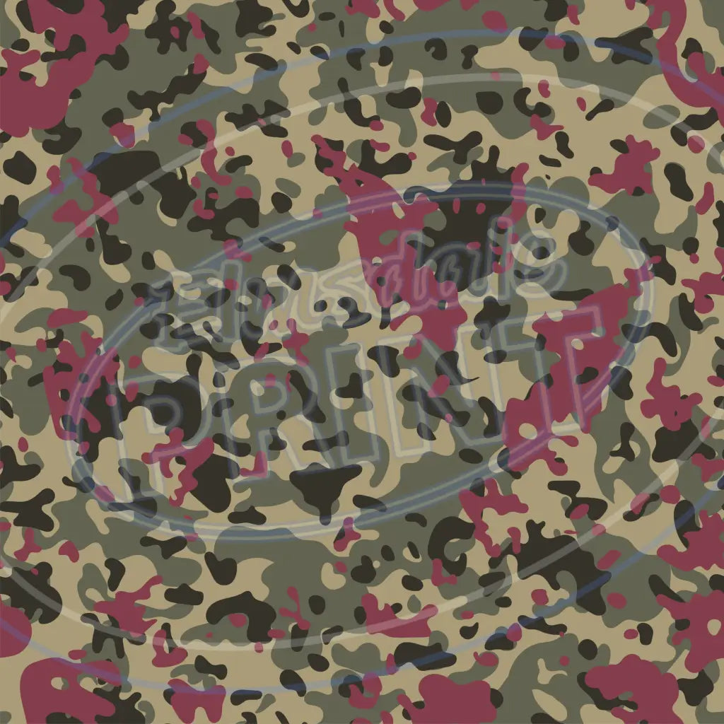 Usa Camo 005 Printed Pattern Vinyl