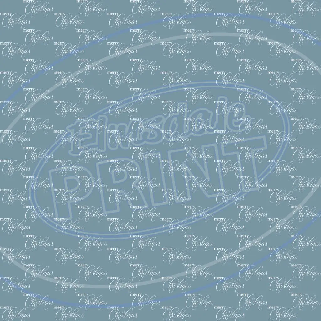 Merry Christmas 002 Printed Pattern Vinyl