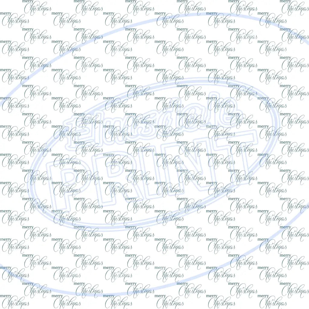 Merry Christmas 003 Printed Pattern Vinyl