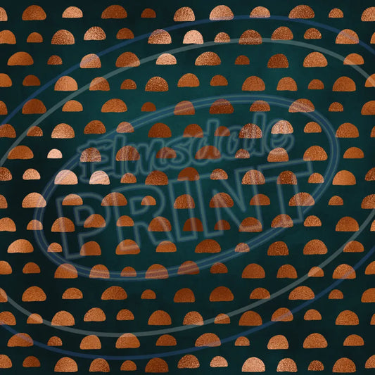 Teal Copper 013 Printed Pattern Vinyl
