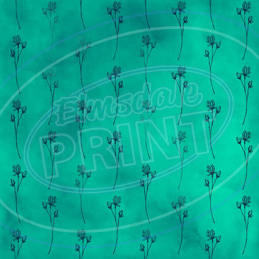 Teal Gold 003 Printed Pattern Vinyl