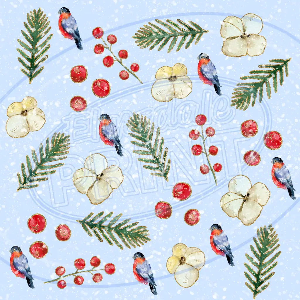 Traditional Christmas 004 Printed Pattern Vinyl