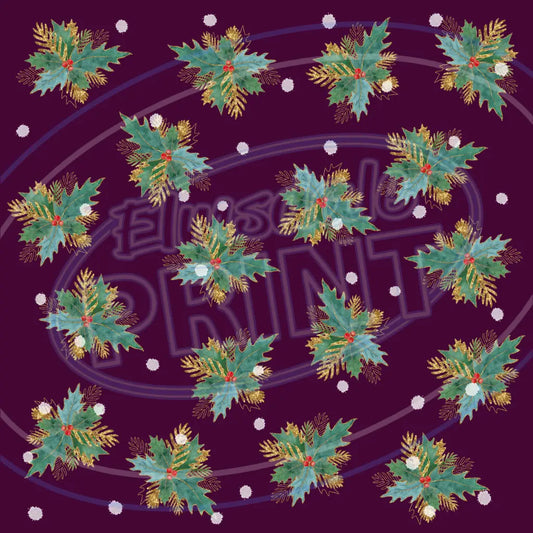 Traditional Christmas 005 Printed Pattern Vinyl