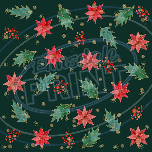 Traditional Christmas 010 Printed Pattern Vinyl