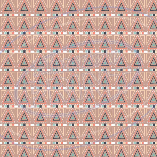 Tribal Blush 002 Printed Pattern Vinyl