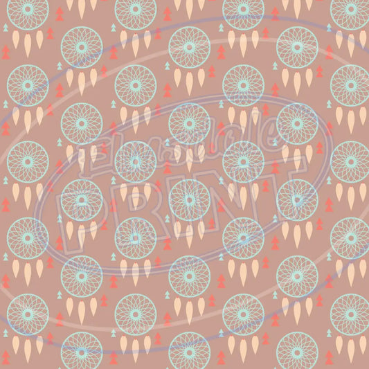 Tribal Blush 004 Printed Pattern Vinyl